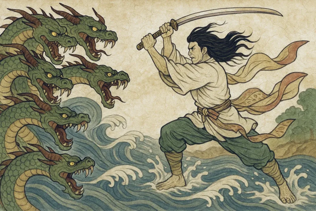 スサノオとヤマタノオロチ