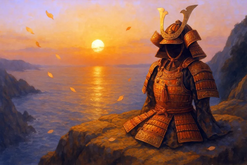 女武者の鎧(イメージ)