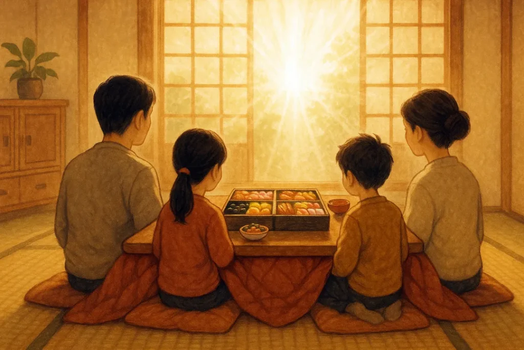 新年の朝（イメージ）